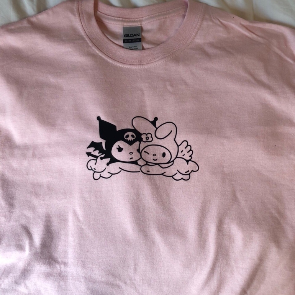 Kuromi and My Melody Tee